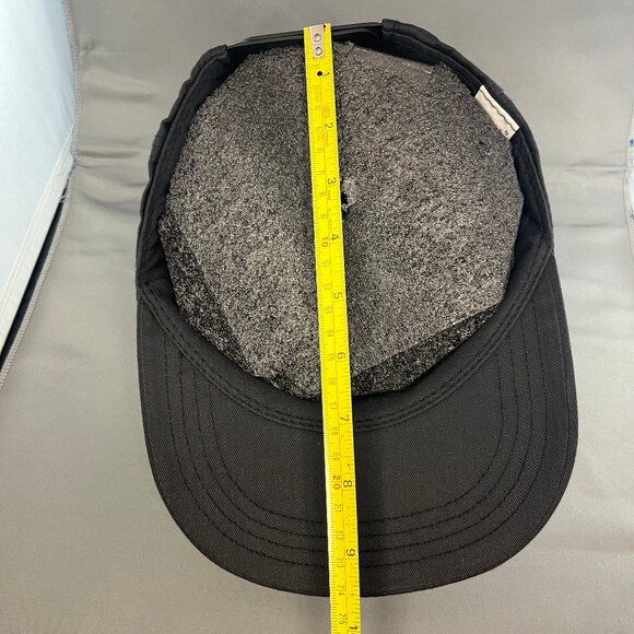 Vintage Guess Baseball Hat Cap Spellout Adjustable One Size Snapback Black Y2K - Picture 4 of 9